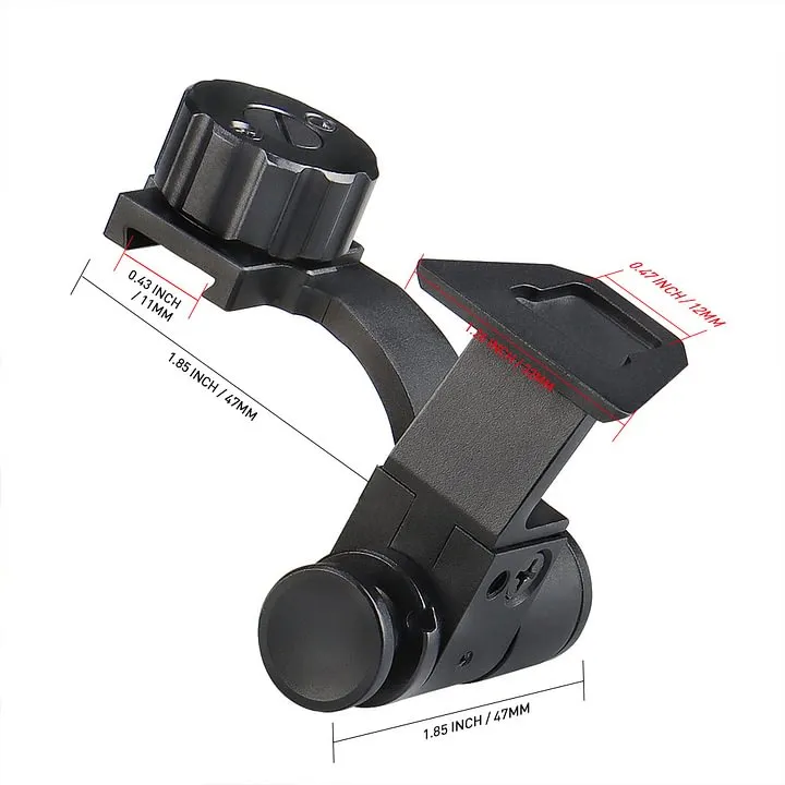 NVM-14 HK24-0254 adjustable adapter dimension diagram